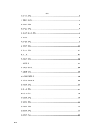2024年商业综合体智能化设计方案