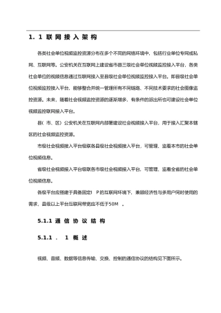 2024年视频监控设备接入标准规范方案