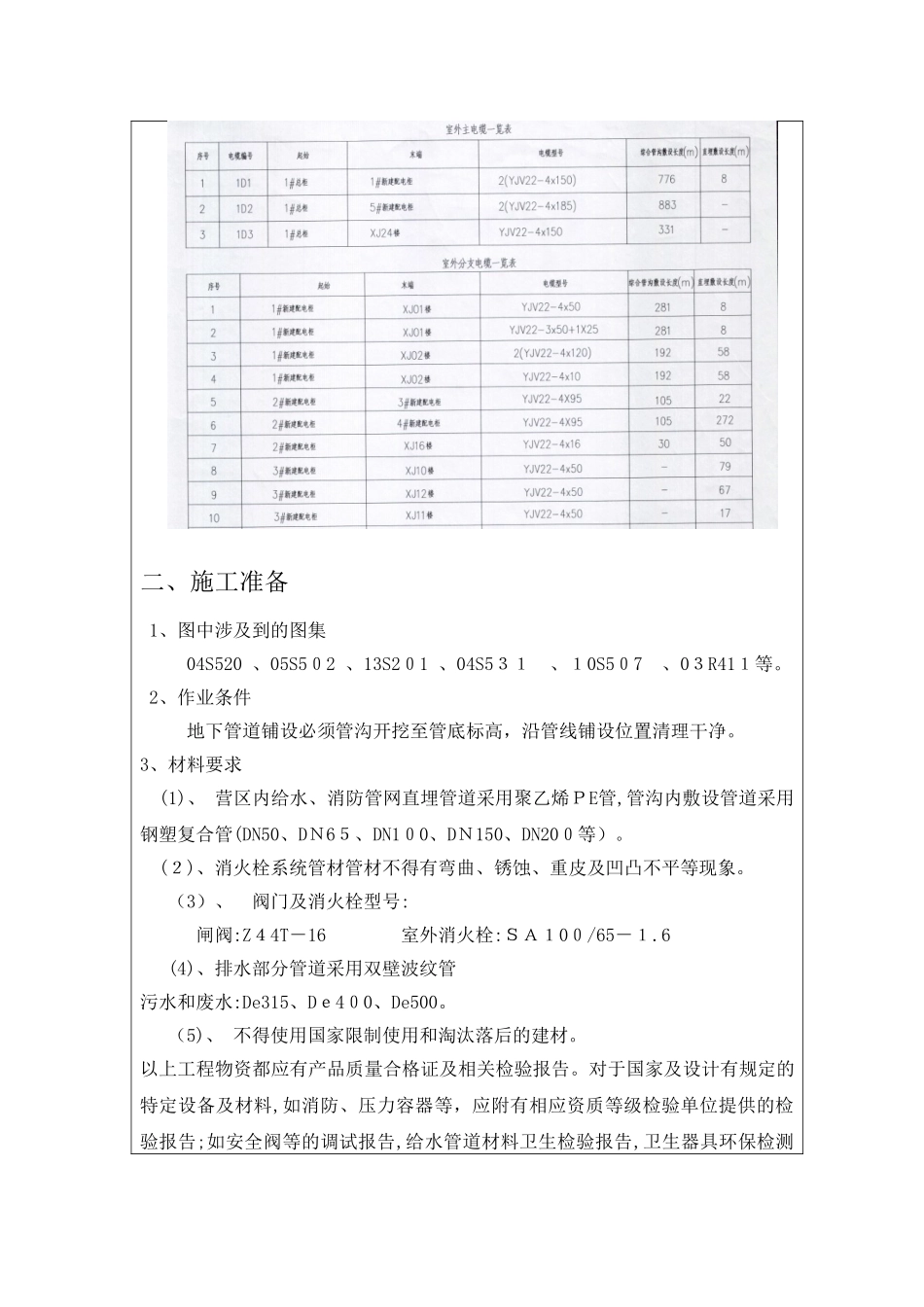 2024年室外管网施工安全技术交底完整版_第3页