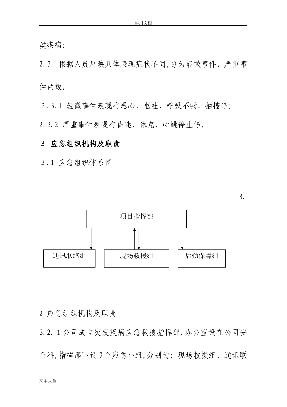 2024年突发疾病专项应急预案_第2页