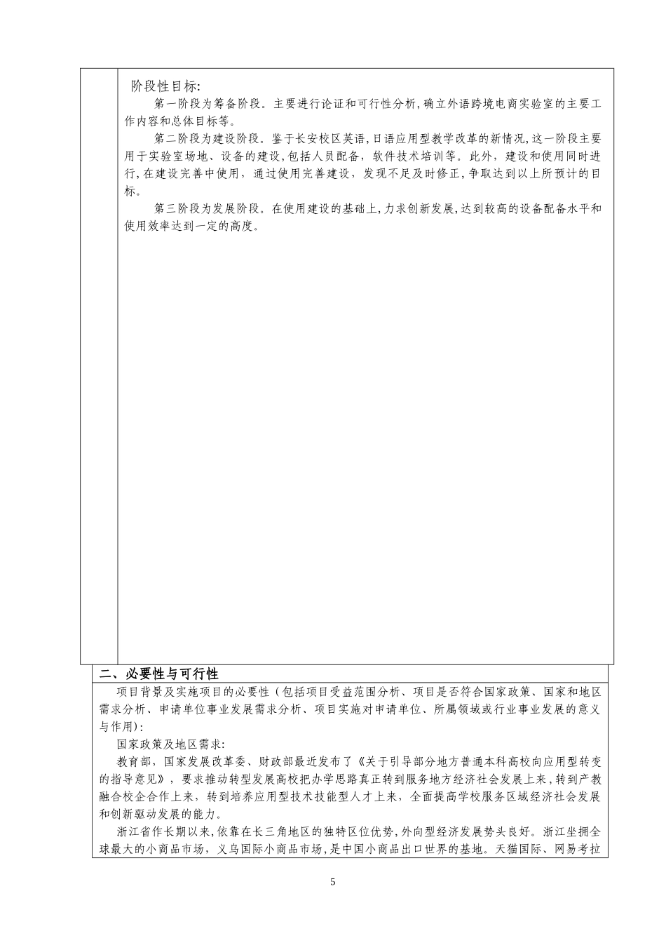 2024年外语学院跨境电商实验室建设申请可行性报告_第2页