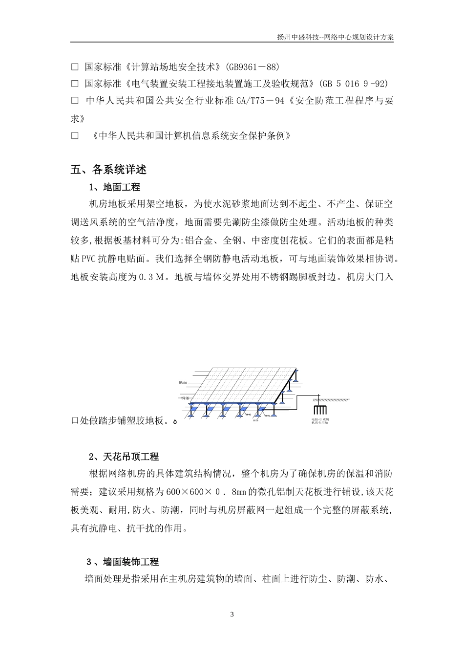 2024年网络中心机房装修方案资料_第3页