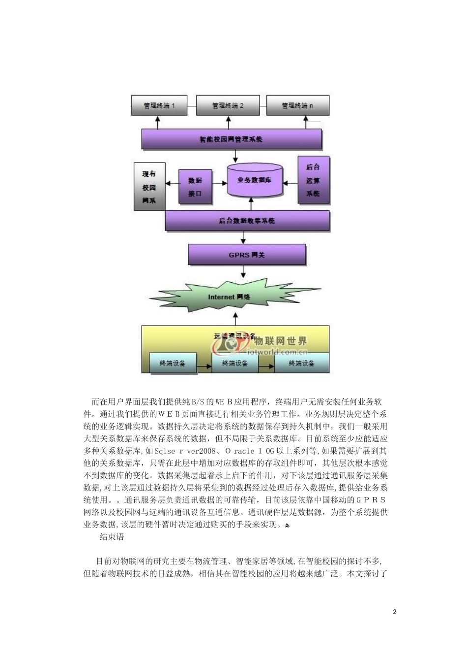2024年物联网技术在智能校园中的应用和设计_第3页