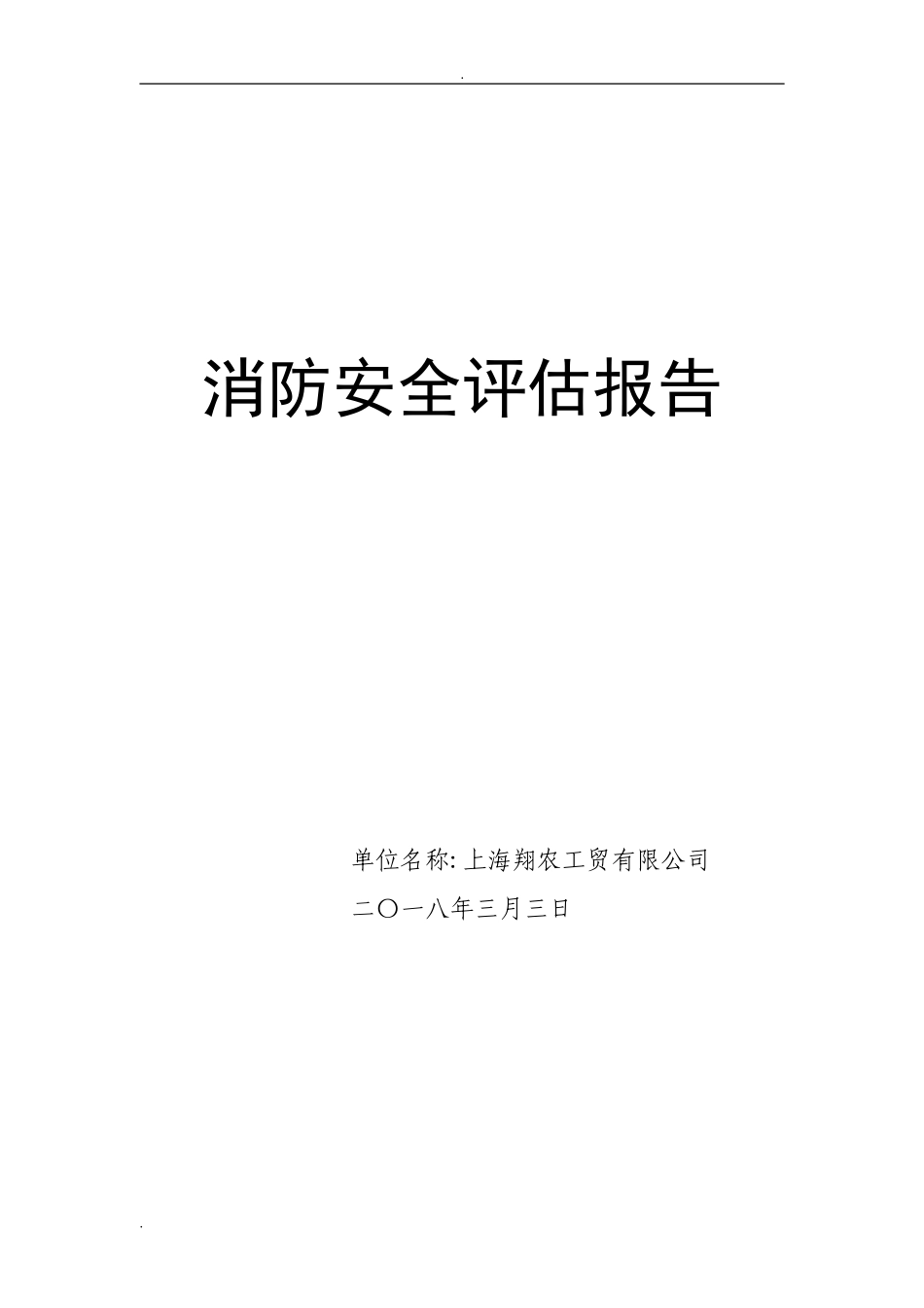 2024年消防安全评估报告_第1页