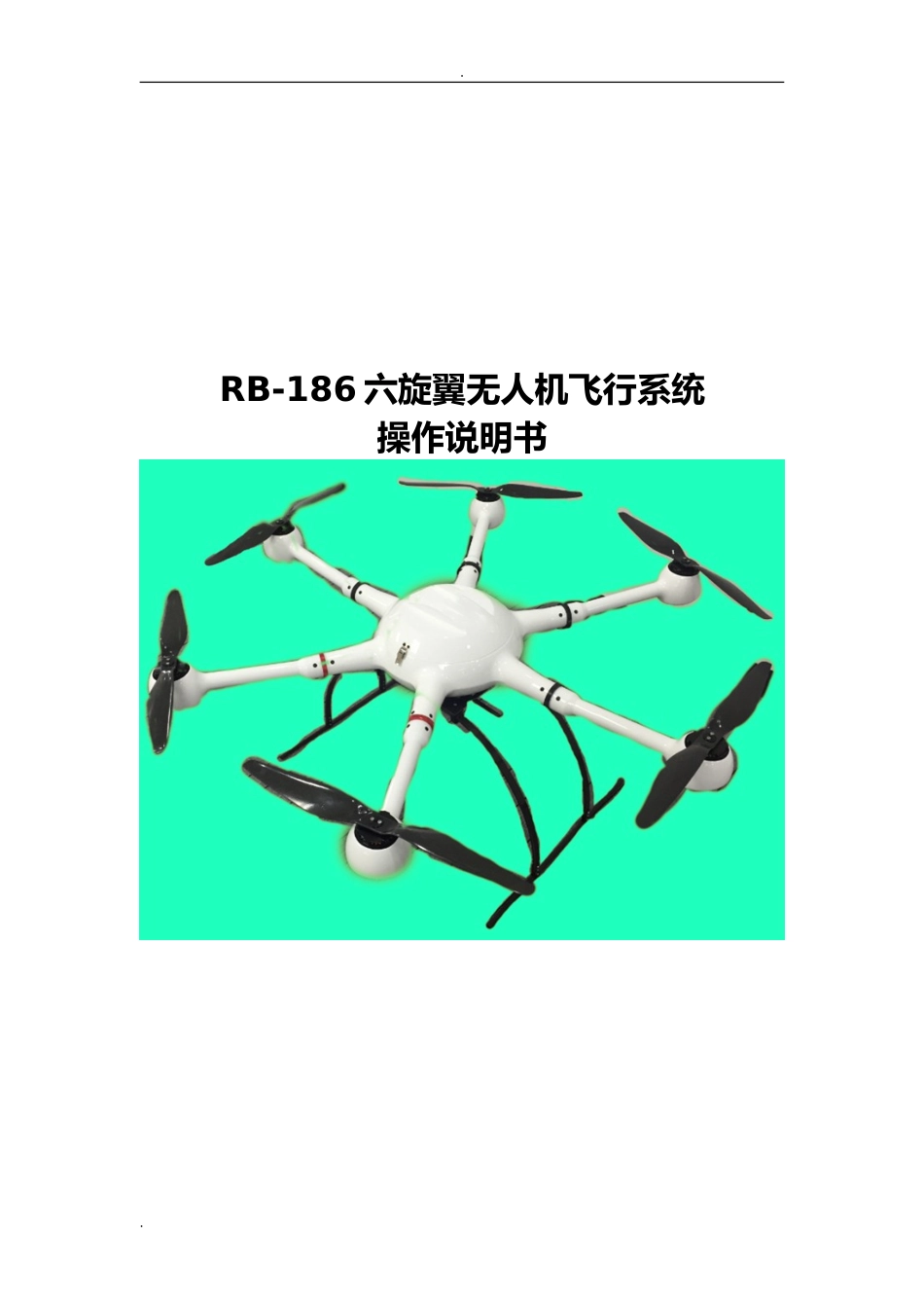 2024年消防无人机使用说明书_第1页
