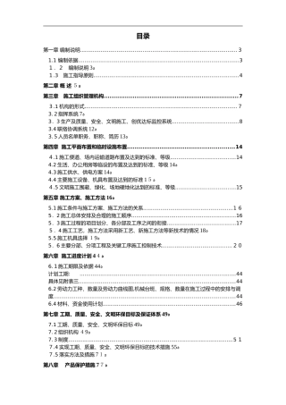 2024年小区园林景观工程施工组织设计方案