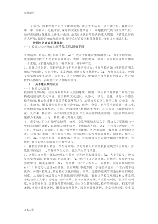 2024年校园文化建设方案设计