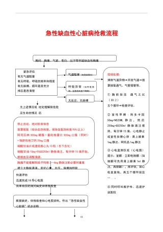 2024年新12种急诊抢救流程图