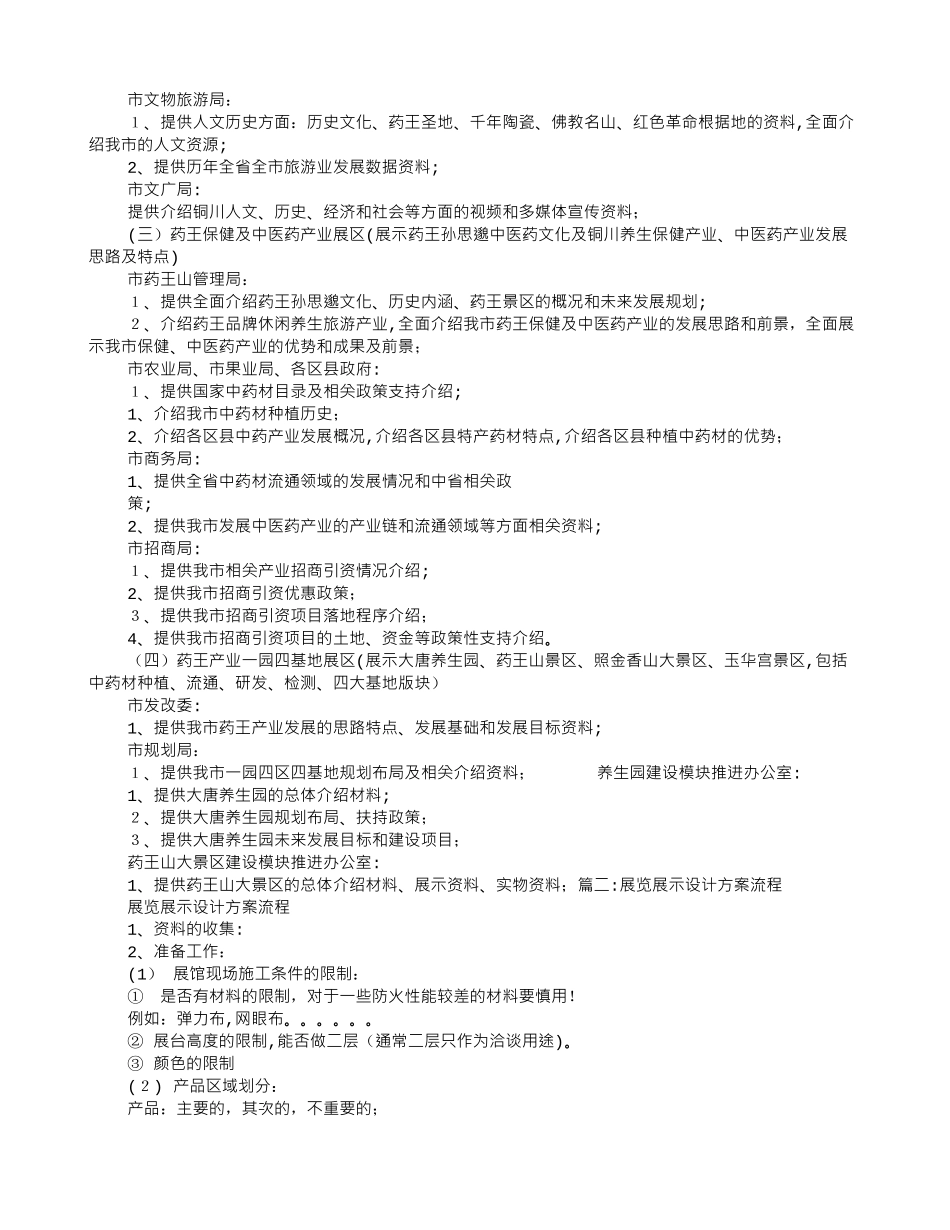 2024年展览展示实施方案_第2页