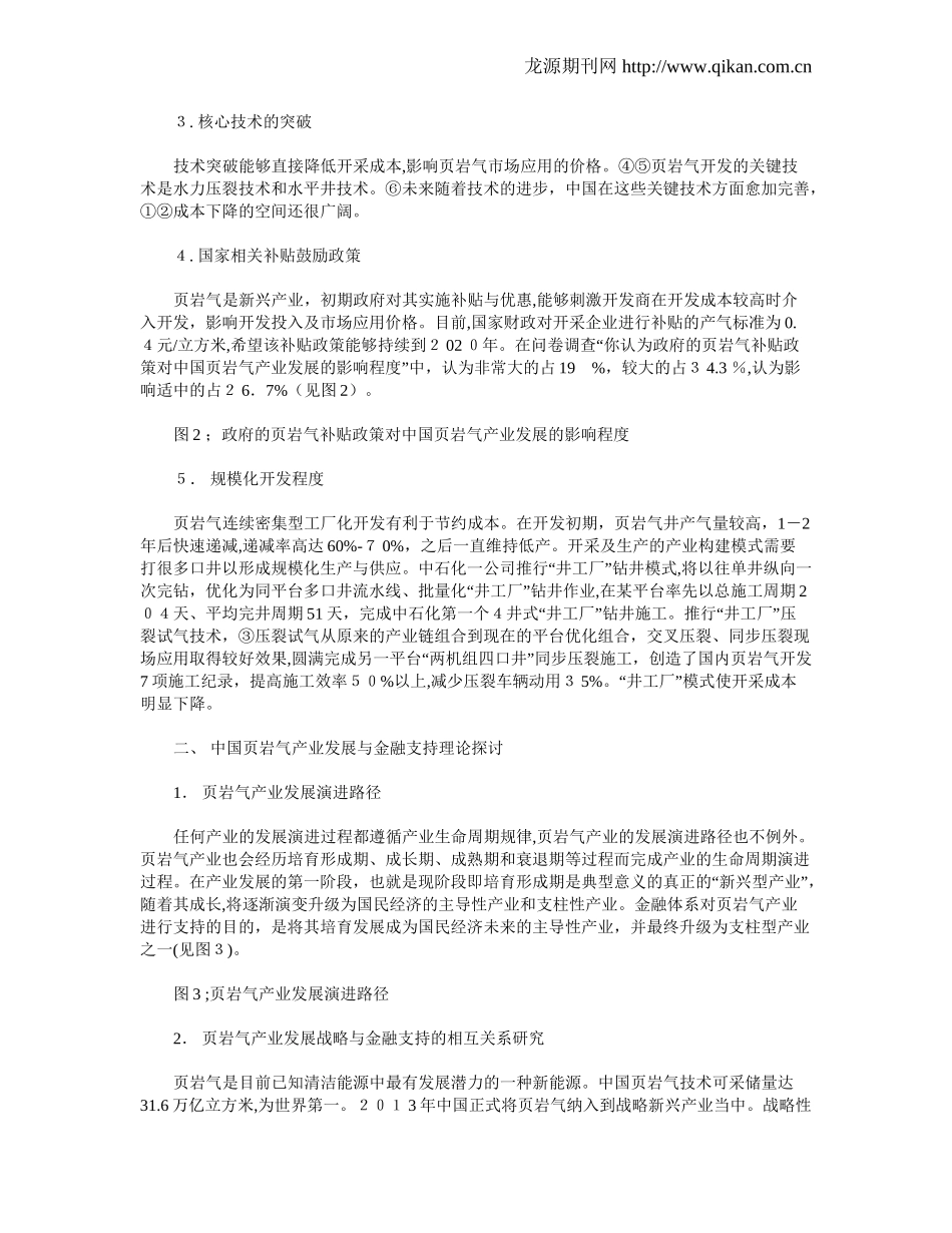 2024年中国岩气开采成本分析及金融支持策略_第3页