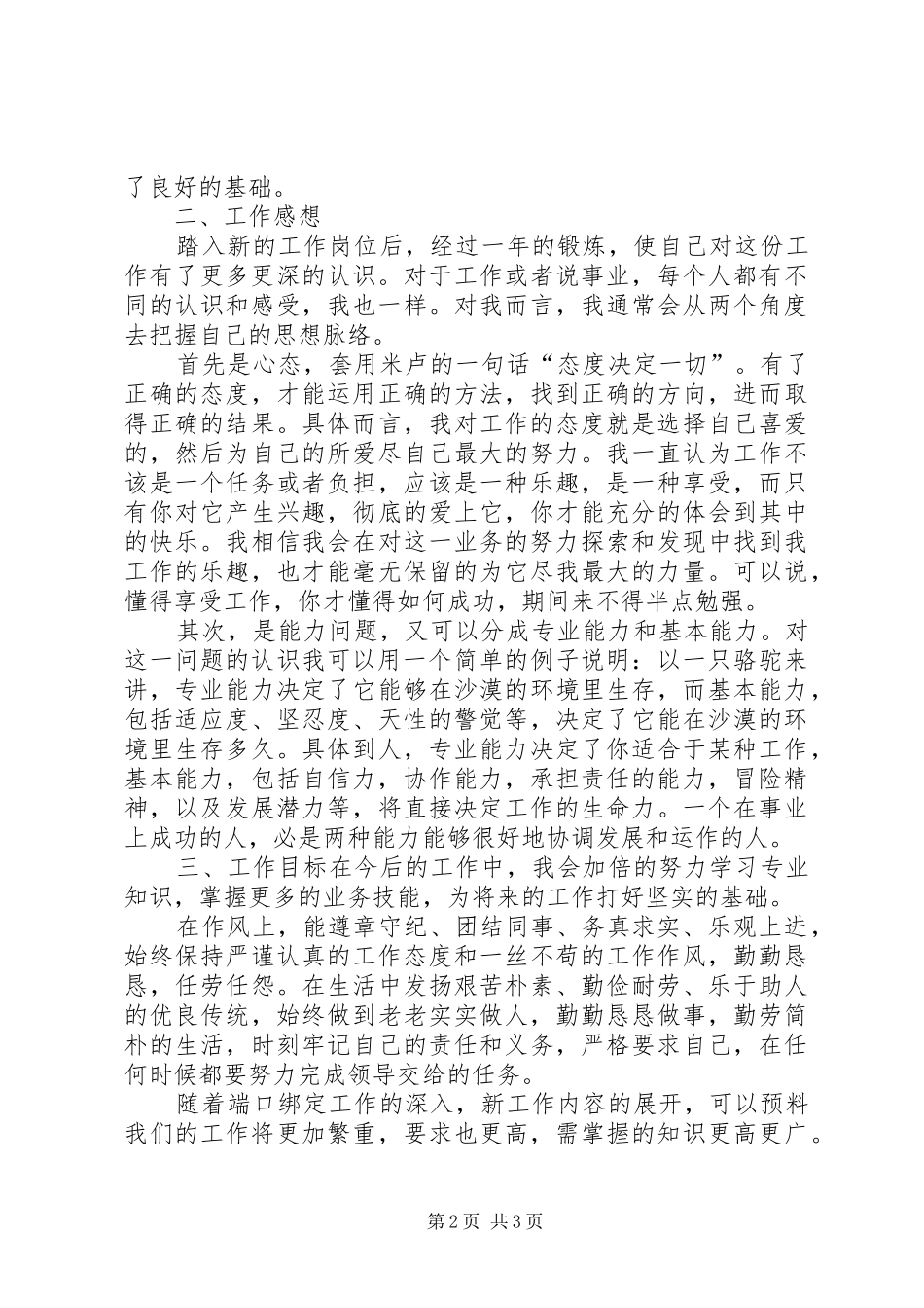 2024年个人年度工作总结模板报告_第2页