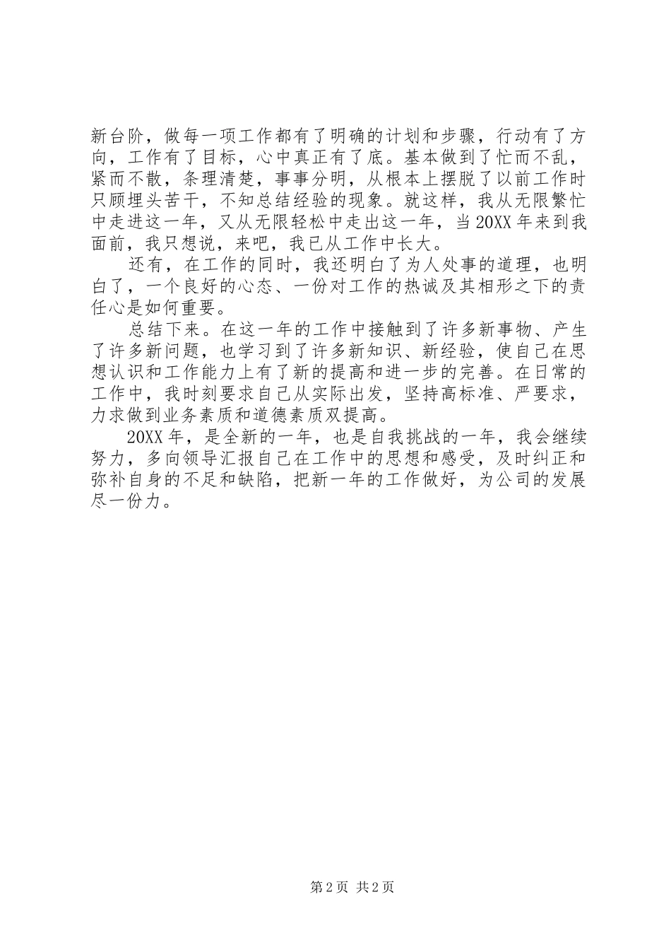 2024年个人年度统计工作总结范文_第2页