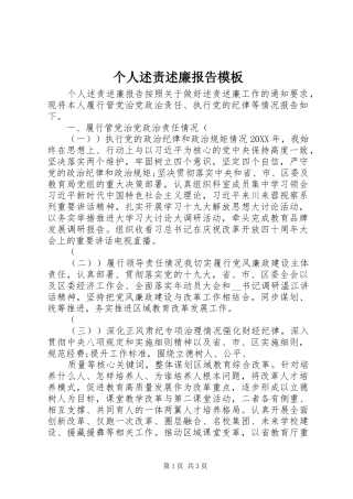 2024年个人述责述廉报告模板