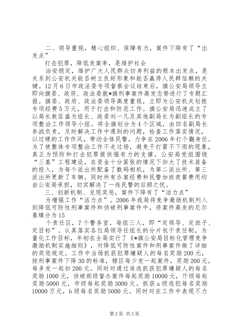 2024年公安局刑侦工作总结_第2页