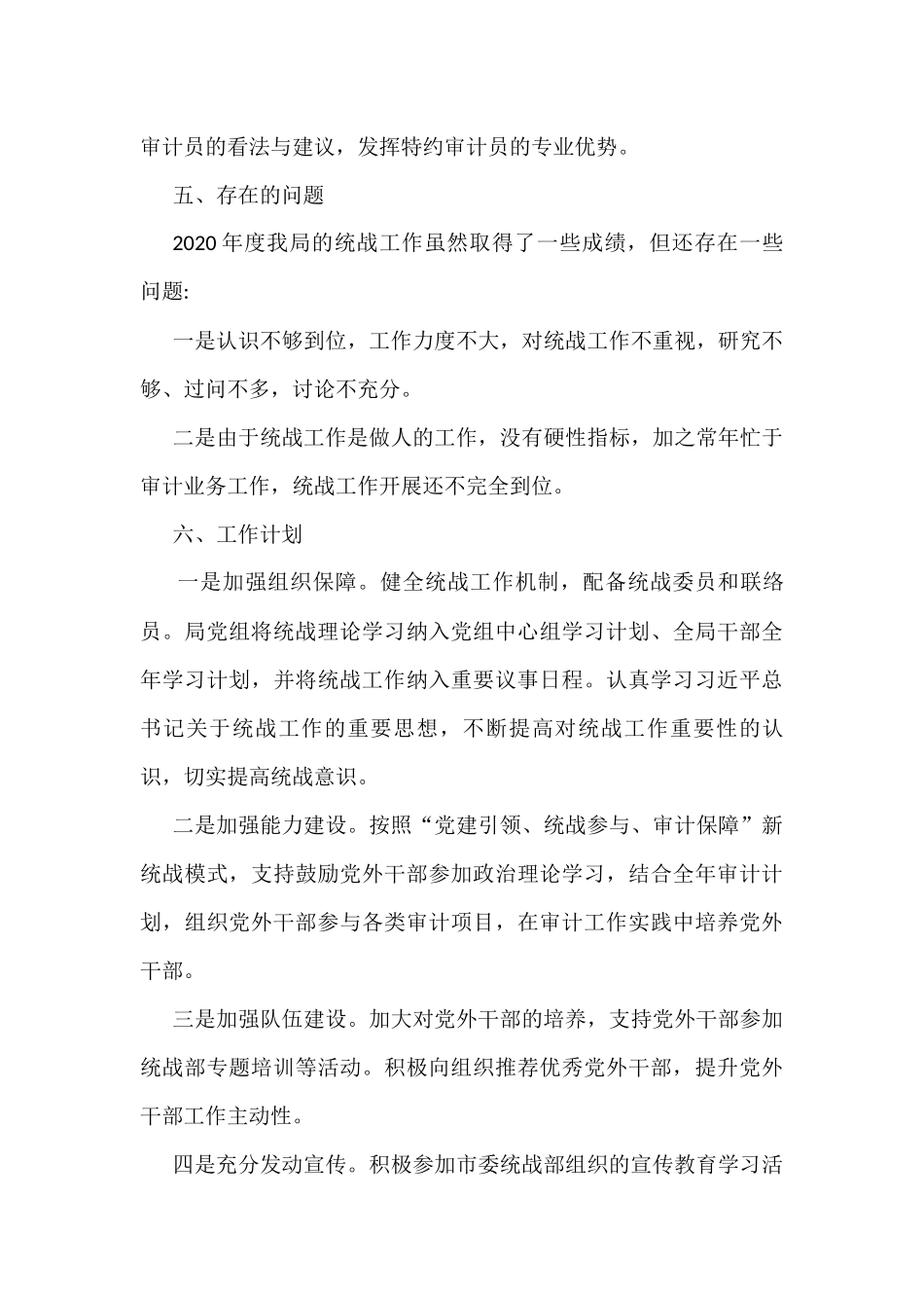 贡献审计力量 做好统战工作_第3页