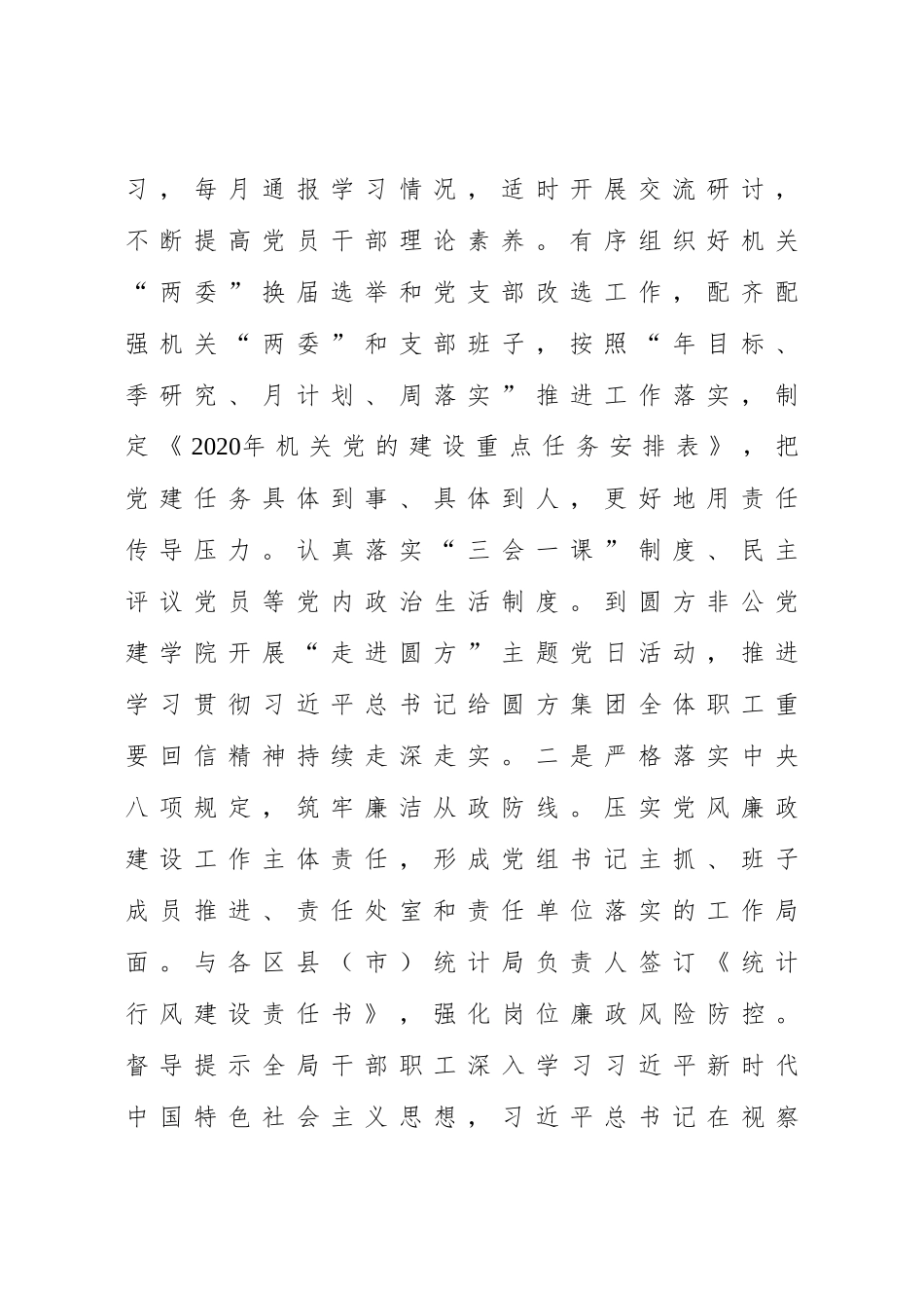 市统计局2020年工作总结_第2页