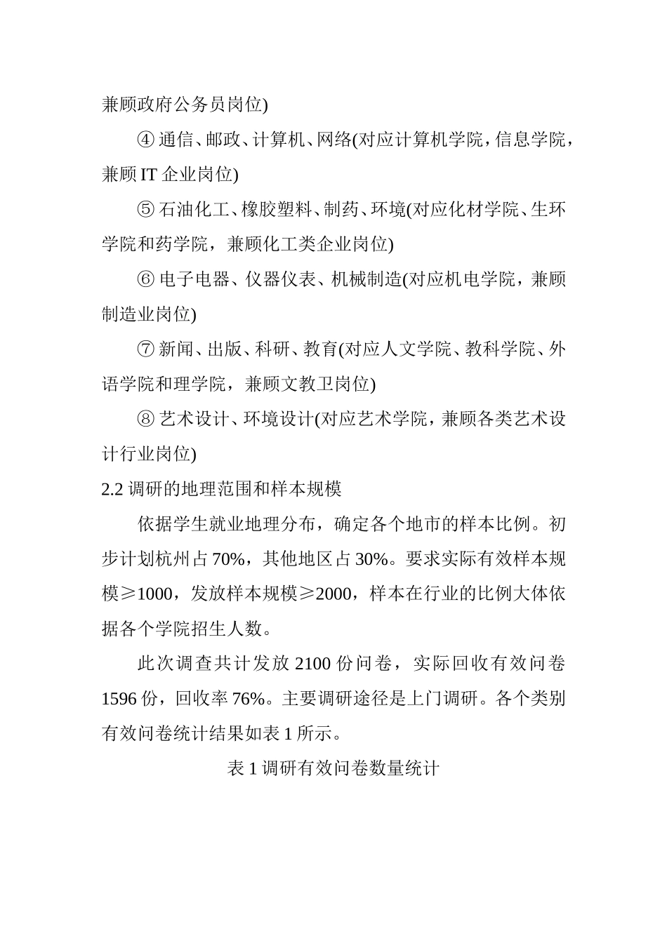 非计算机专业计算机公共基础课程教学内容和课程体系的社会需求调查报告_第3页