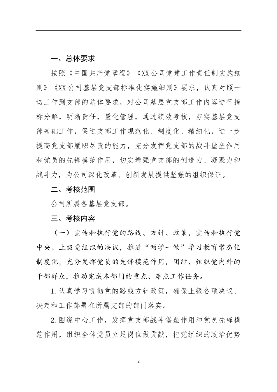 （20篇）各个单位类别年度、干部考核实施办法、细则汇编_第2页