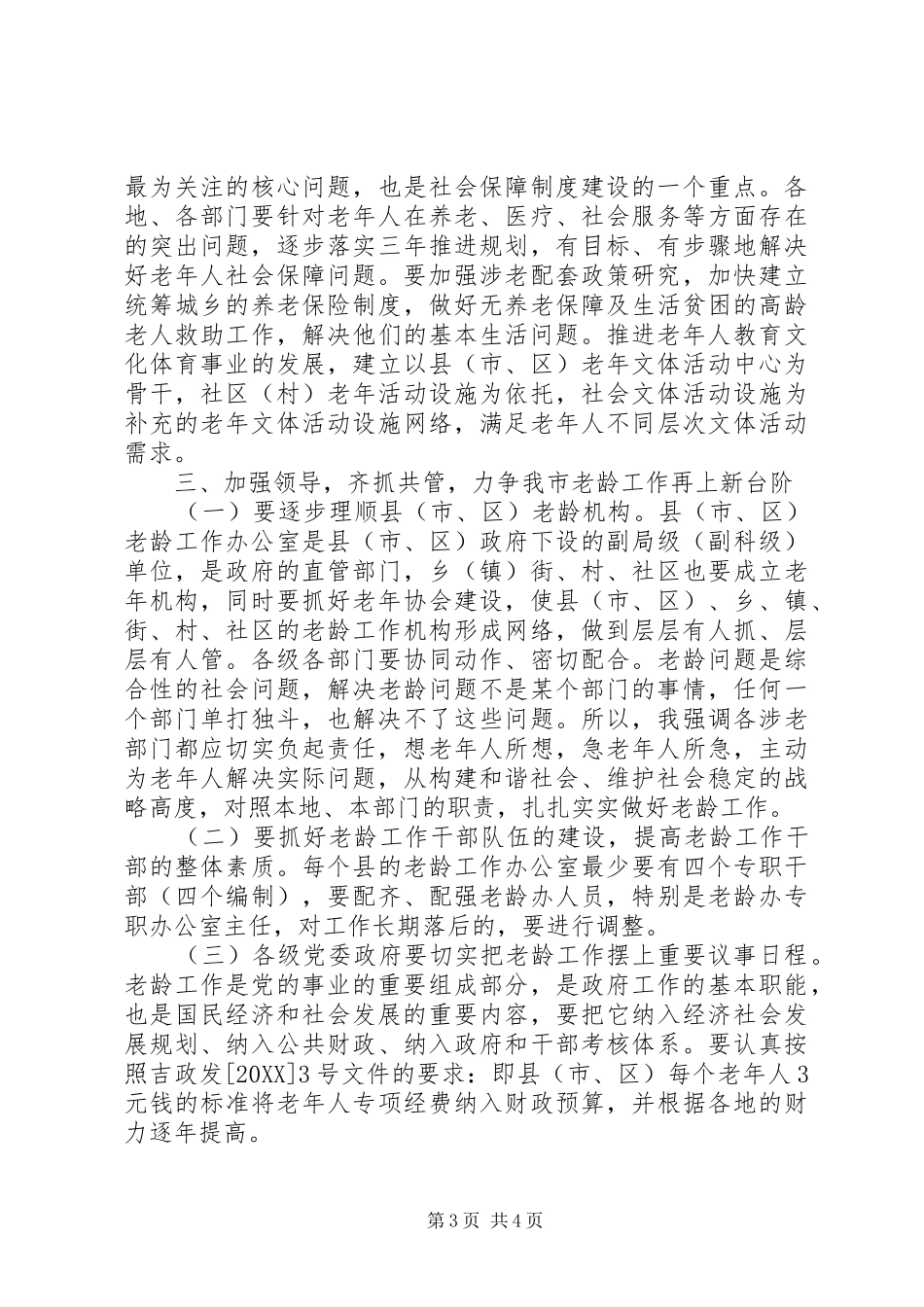 2024年副市长在老龄专题会讲话_第3页