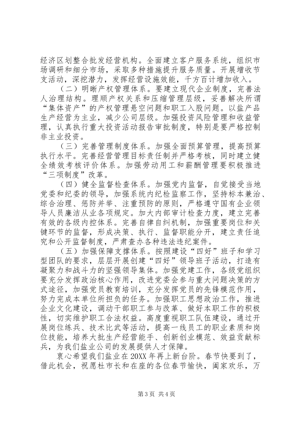 2024年副书记在盐业工作会议致辞_第3页