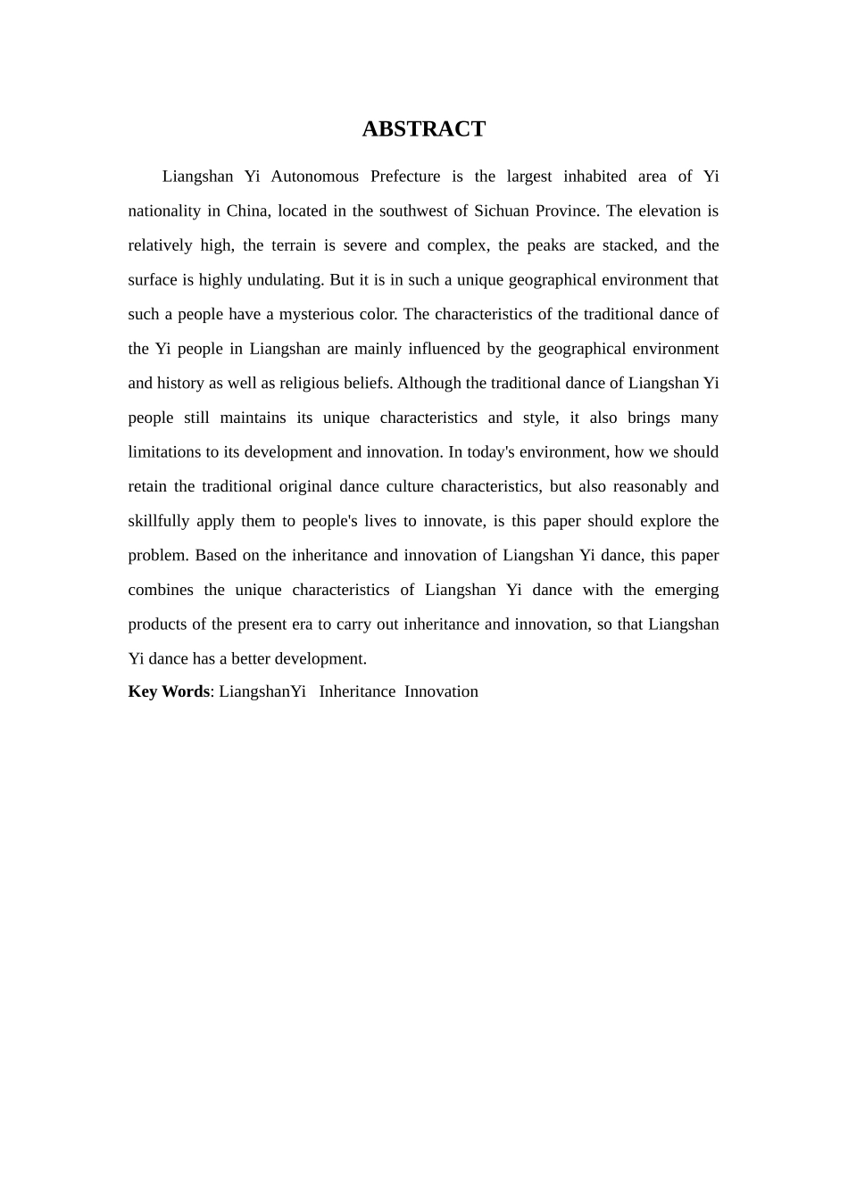 舞蹈表演专业-浅析凉山彝族舞蹈传承与创新_第2页