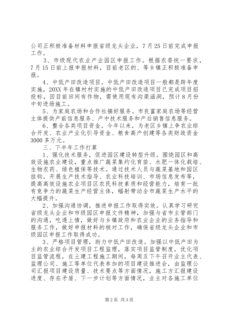 2024年富民强镇建设全面小康工作总结_第2页