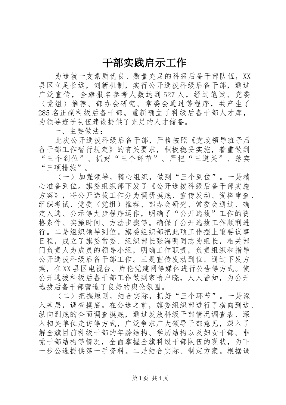 2024年干部实践启示工作_第1页