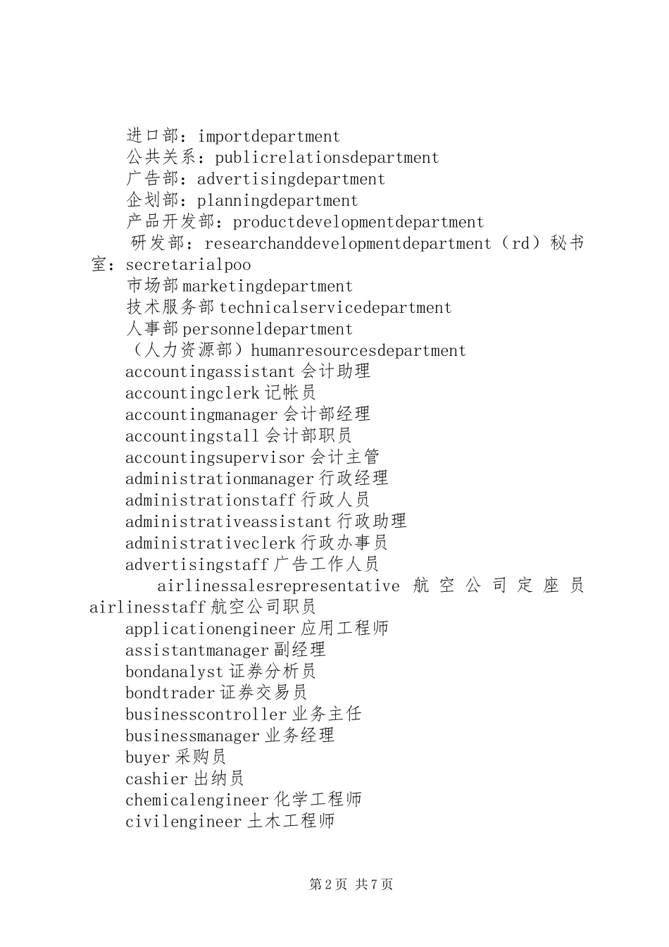 2024年公司部门英文名_第2页