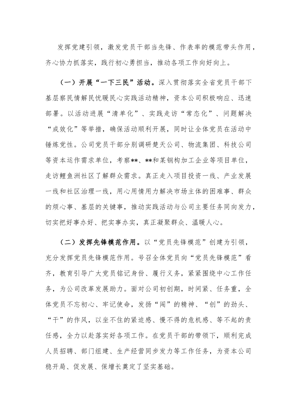 资本公司“示范基层党组织”申报材料_第3页