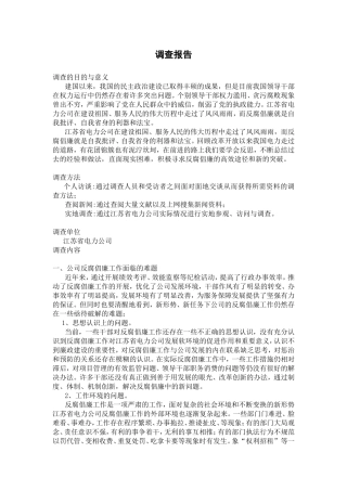 我国政府官员腐败问题及对策探讨调查报告