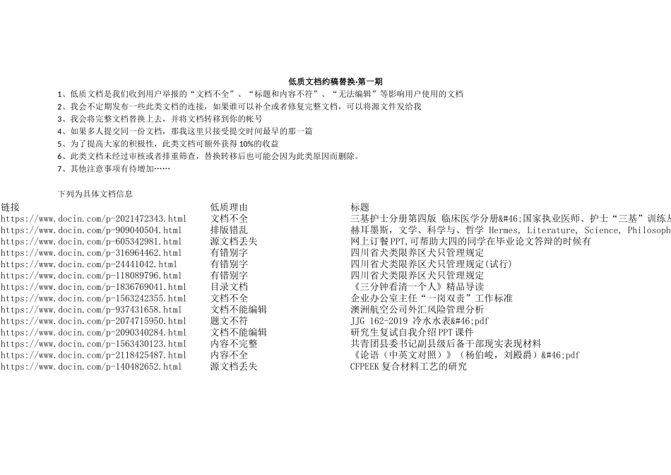 低质文档约稿替换·第一期_第1页