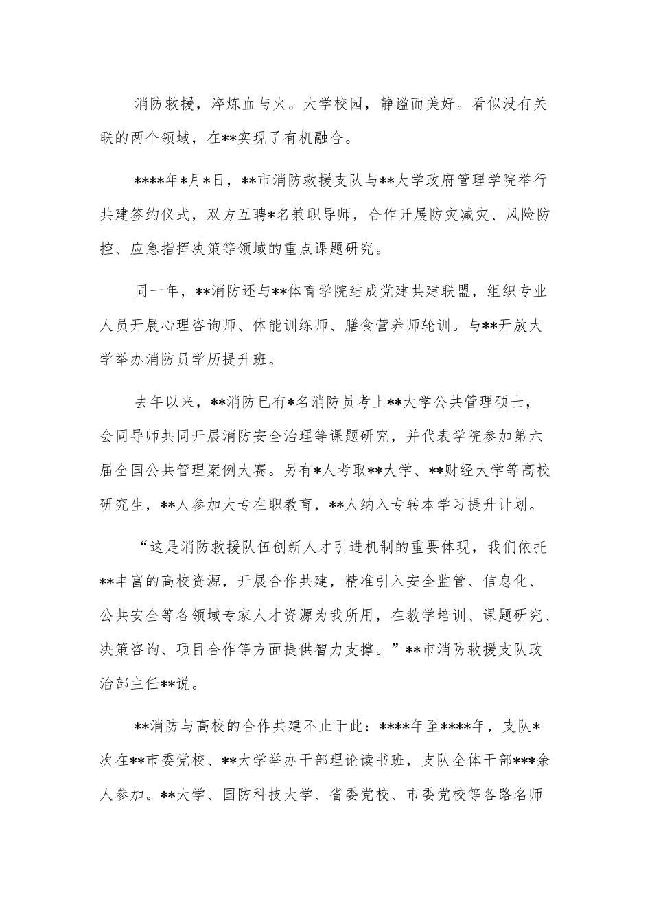 消防救援支队人才队伍建设工作综述_第3页