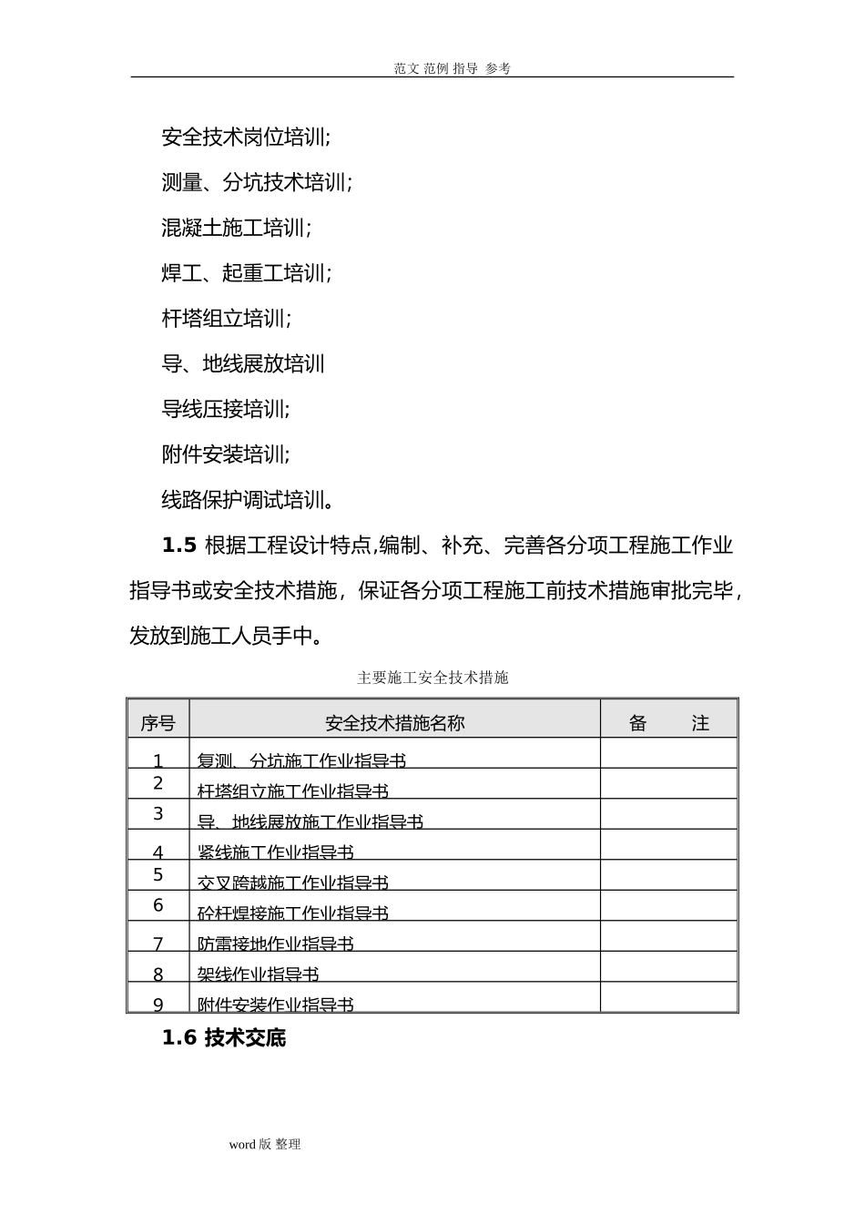 2024年35KV输电线路工程施工方案_第2页