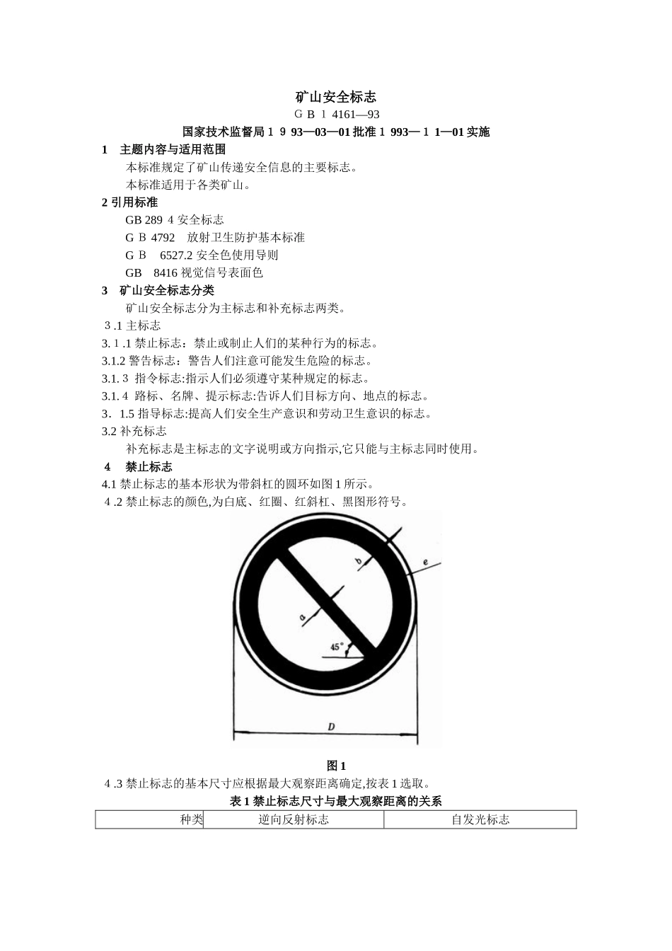 2024年GB1416193矿山安全标志_第1页