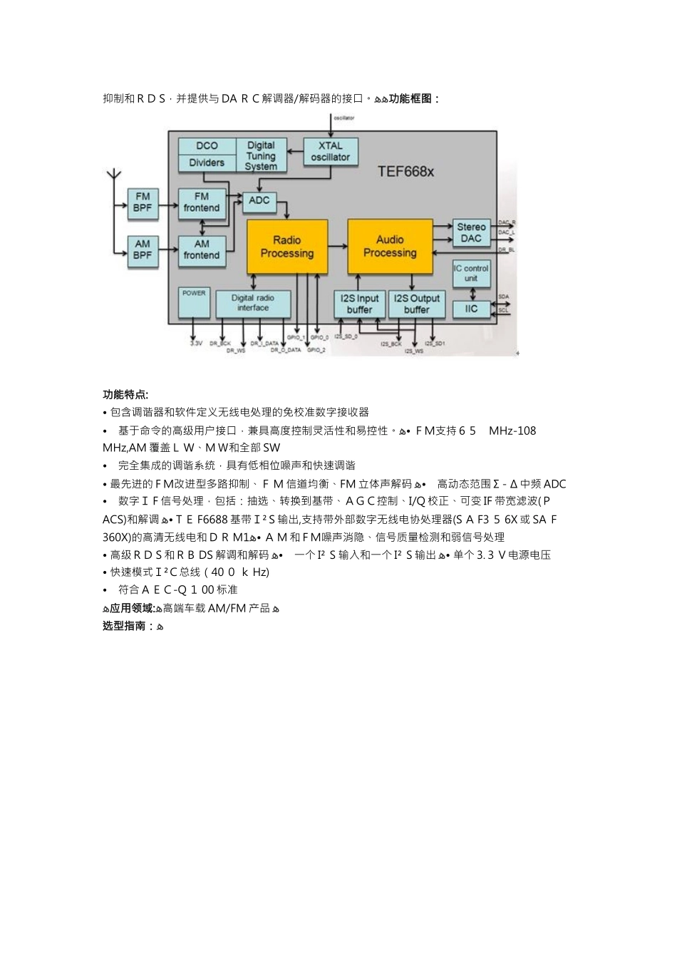 2024年TEF收音芯片选型_第2页