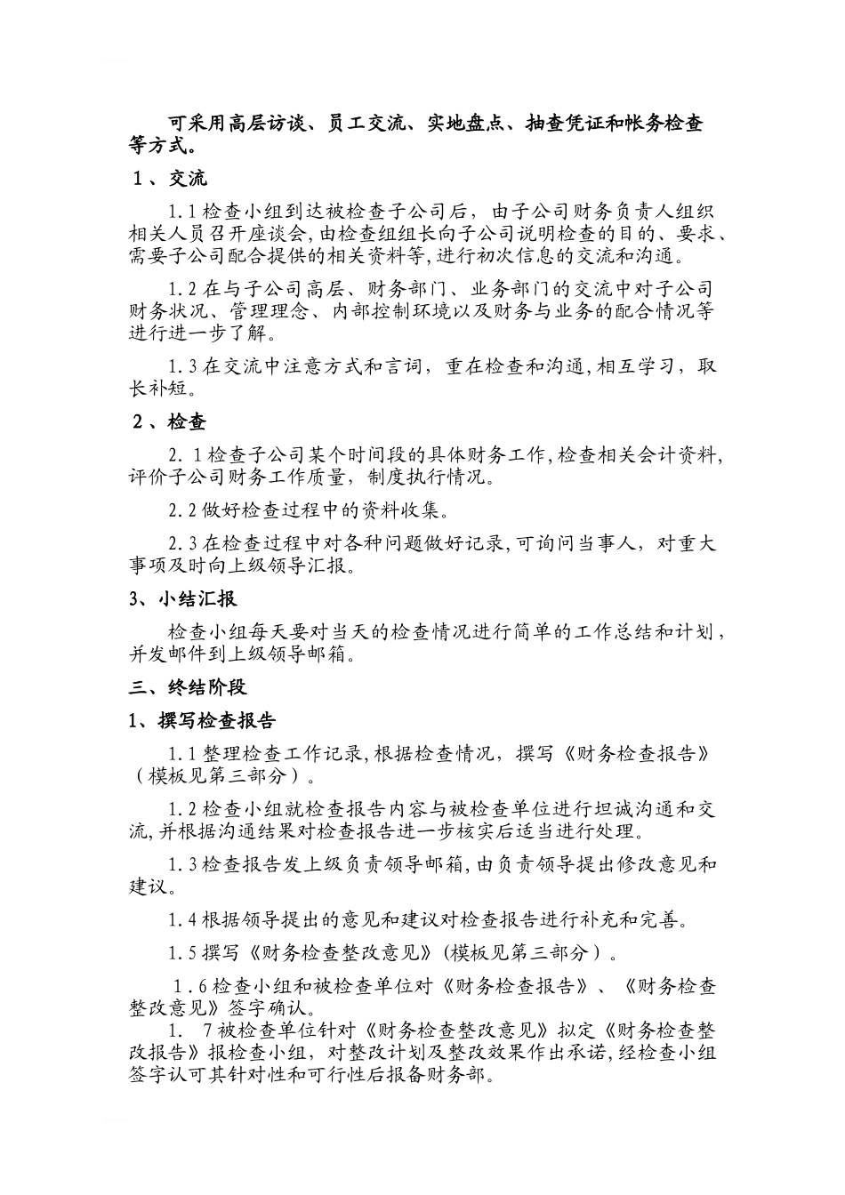 2024年子公司财务检查工作指南_第2页