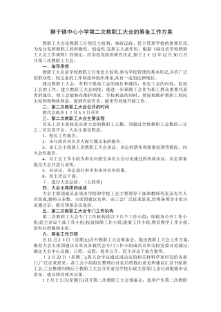 2024年教代会全套资料