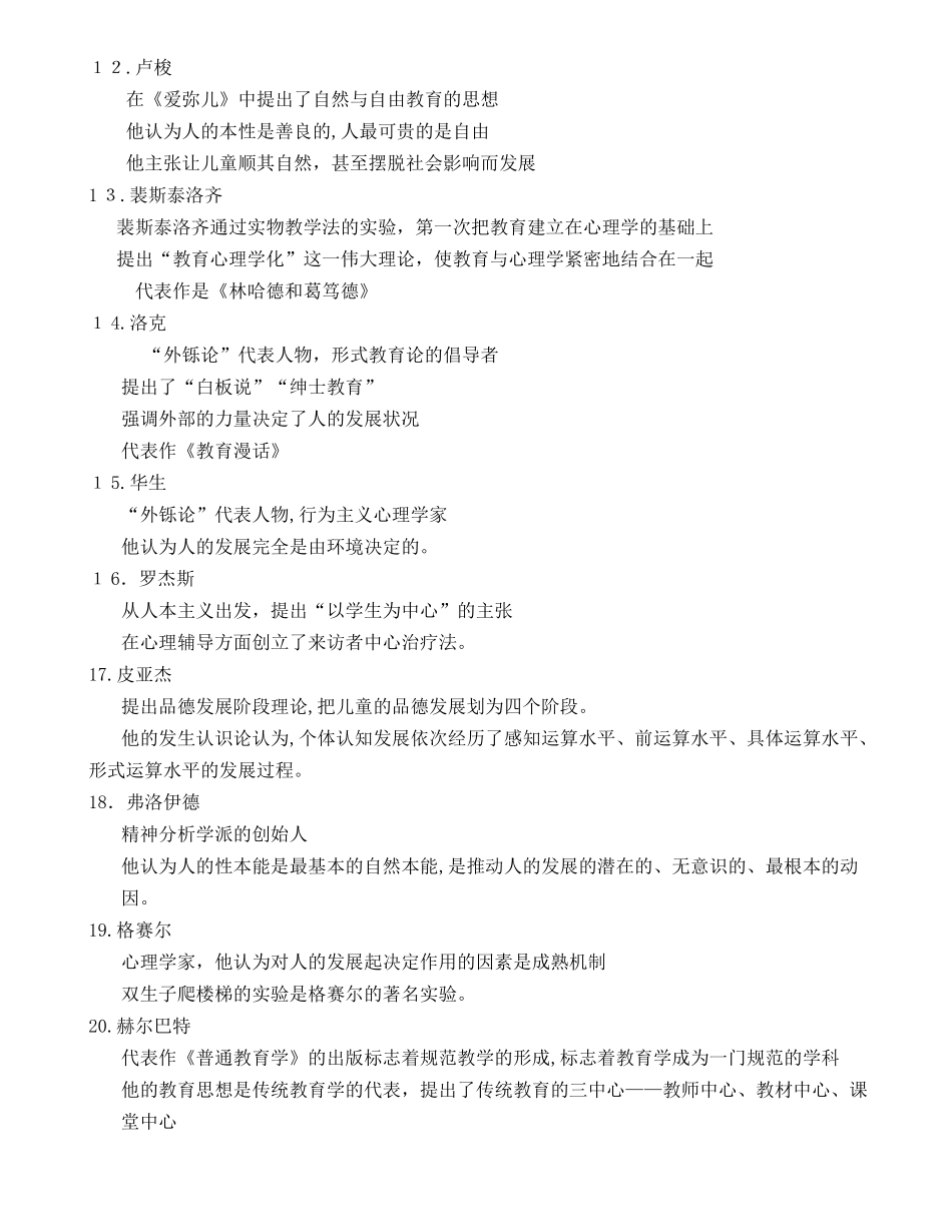 2024年教师资格证科目二整理_第2页