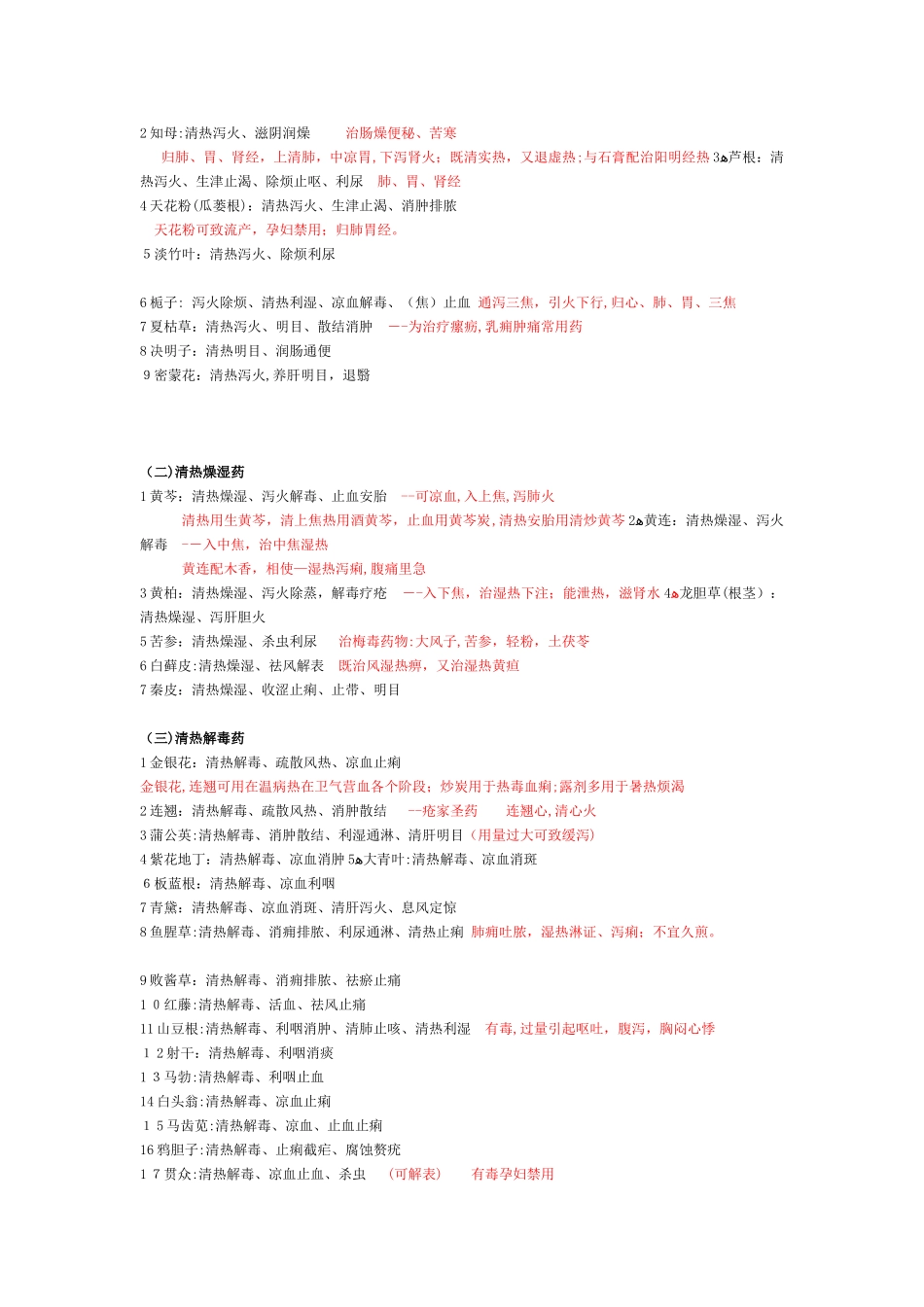 2024年考研中医综合必背笔记_第2页