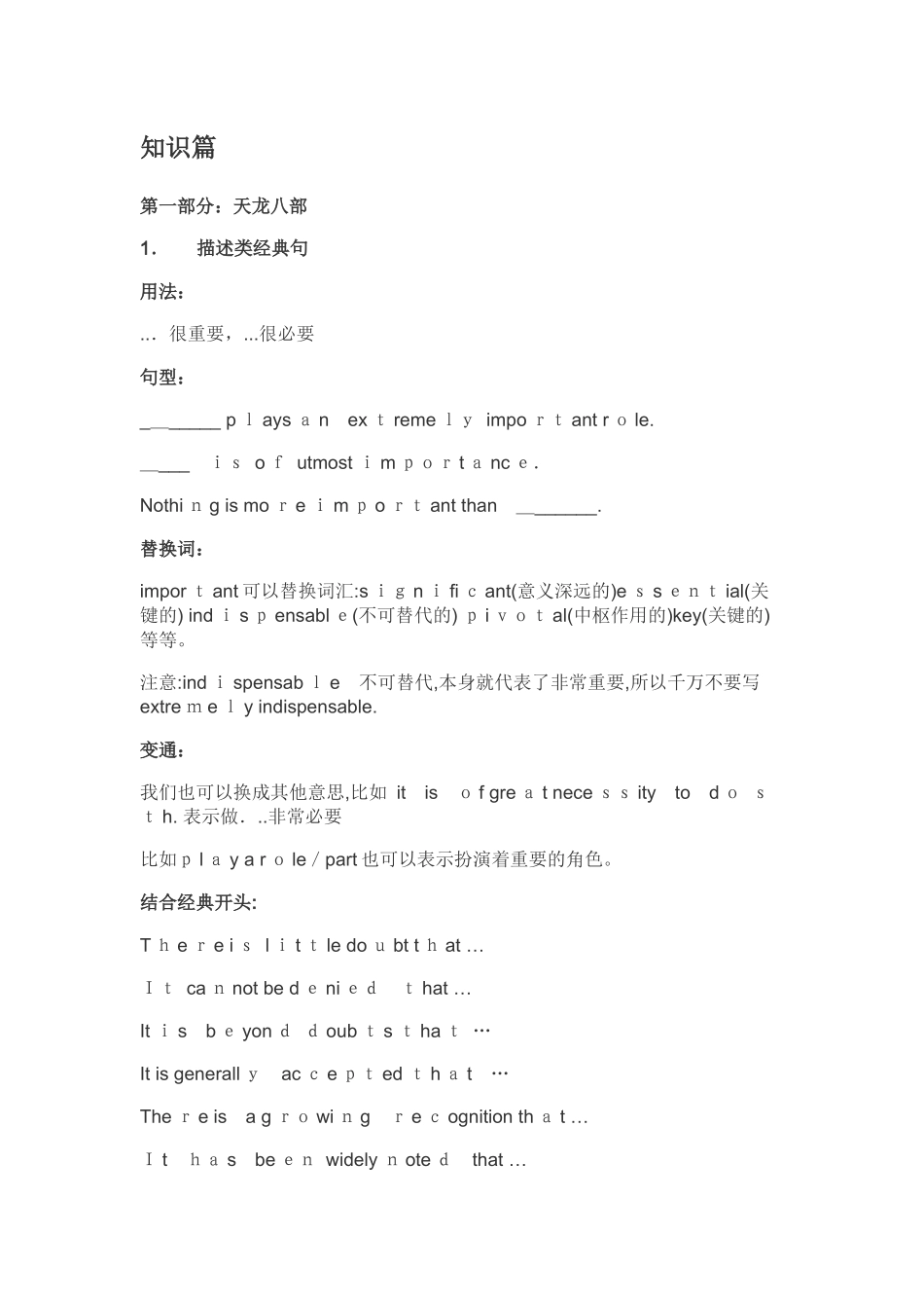 2024年六级作文复习资料_第1页