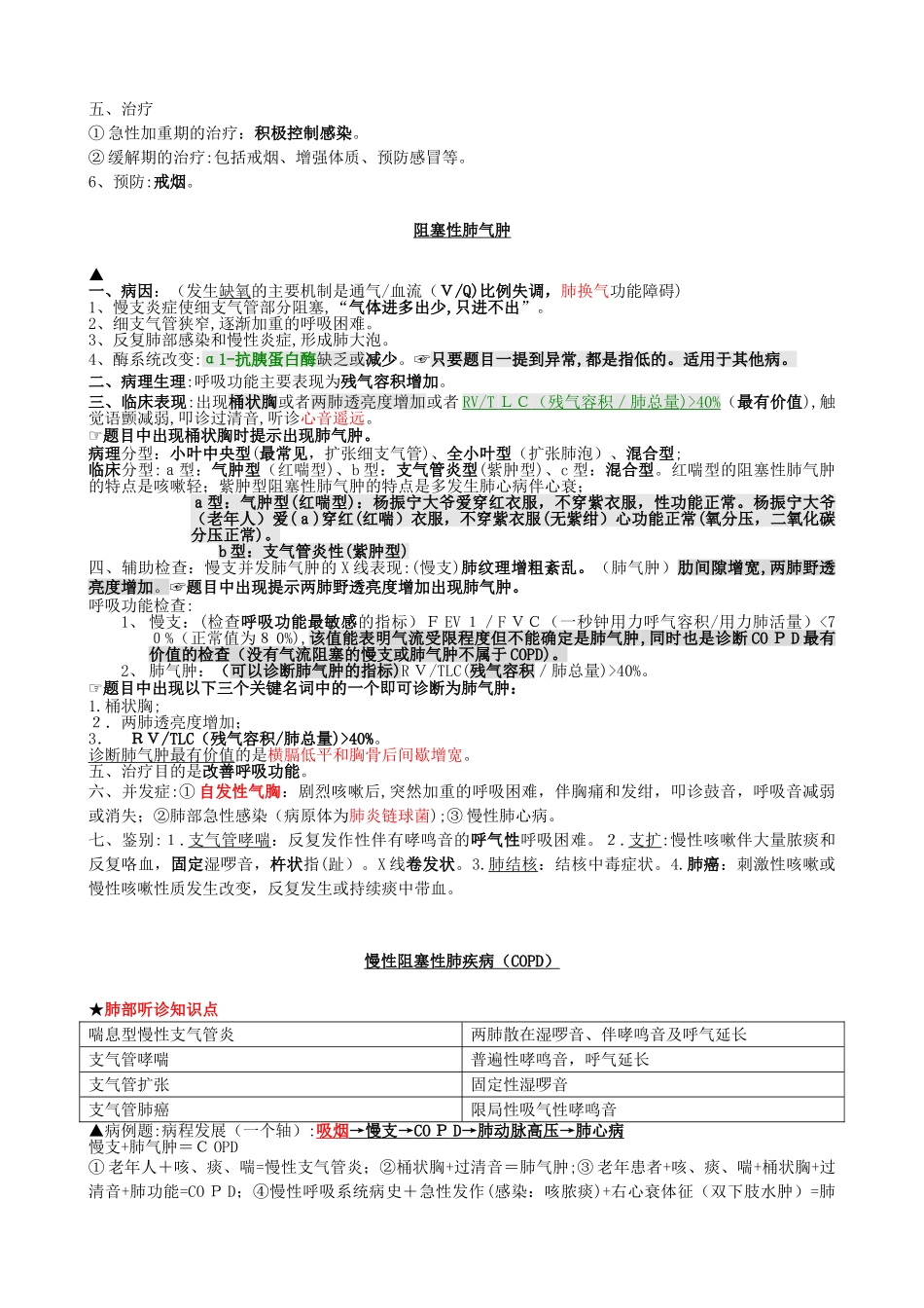 2024年内科主治医师考试呼吸内科_第3页