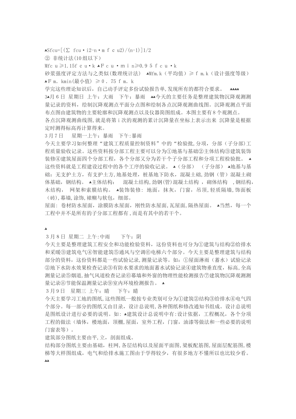 2024年施工员实习日记汇总合集_第3页