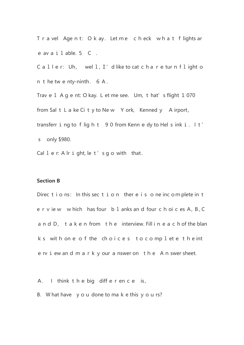 2024年同等学力申硕统考英语卷一真题模拟_第3页