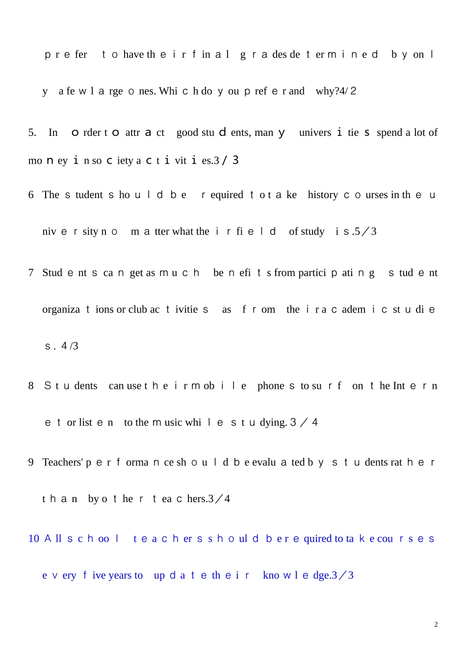 2024年托福写作新题库_第2页