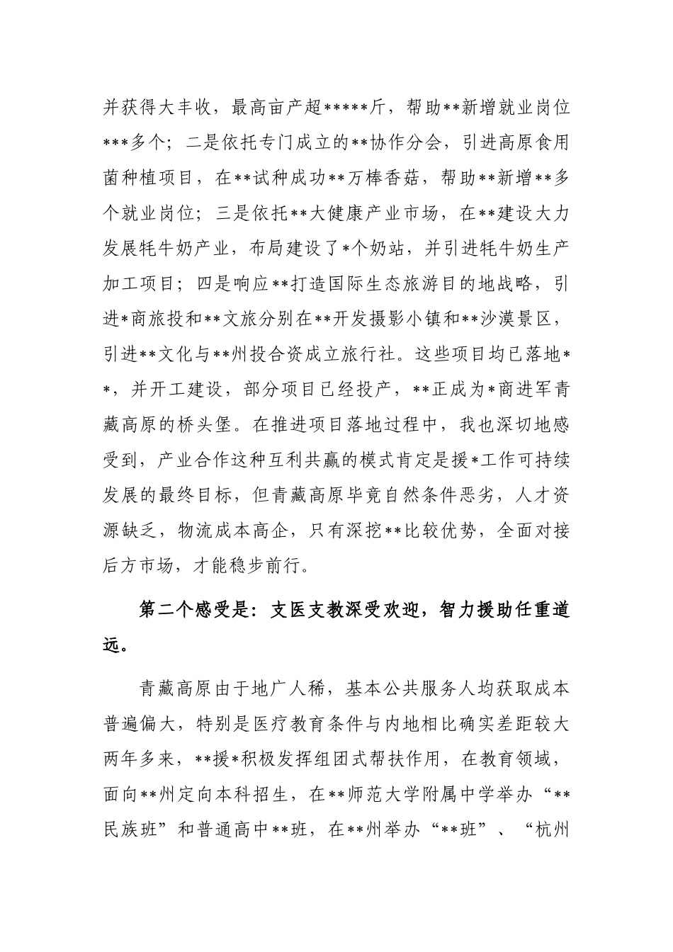 副县长在援干部人才培训班上的发言_第2页