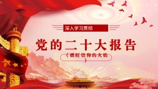 解读二十大精神的精品力作