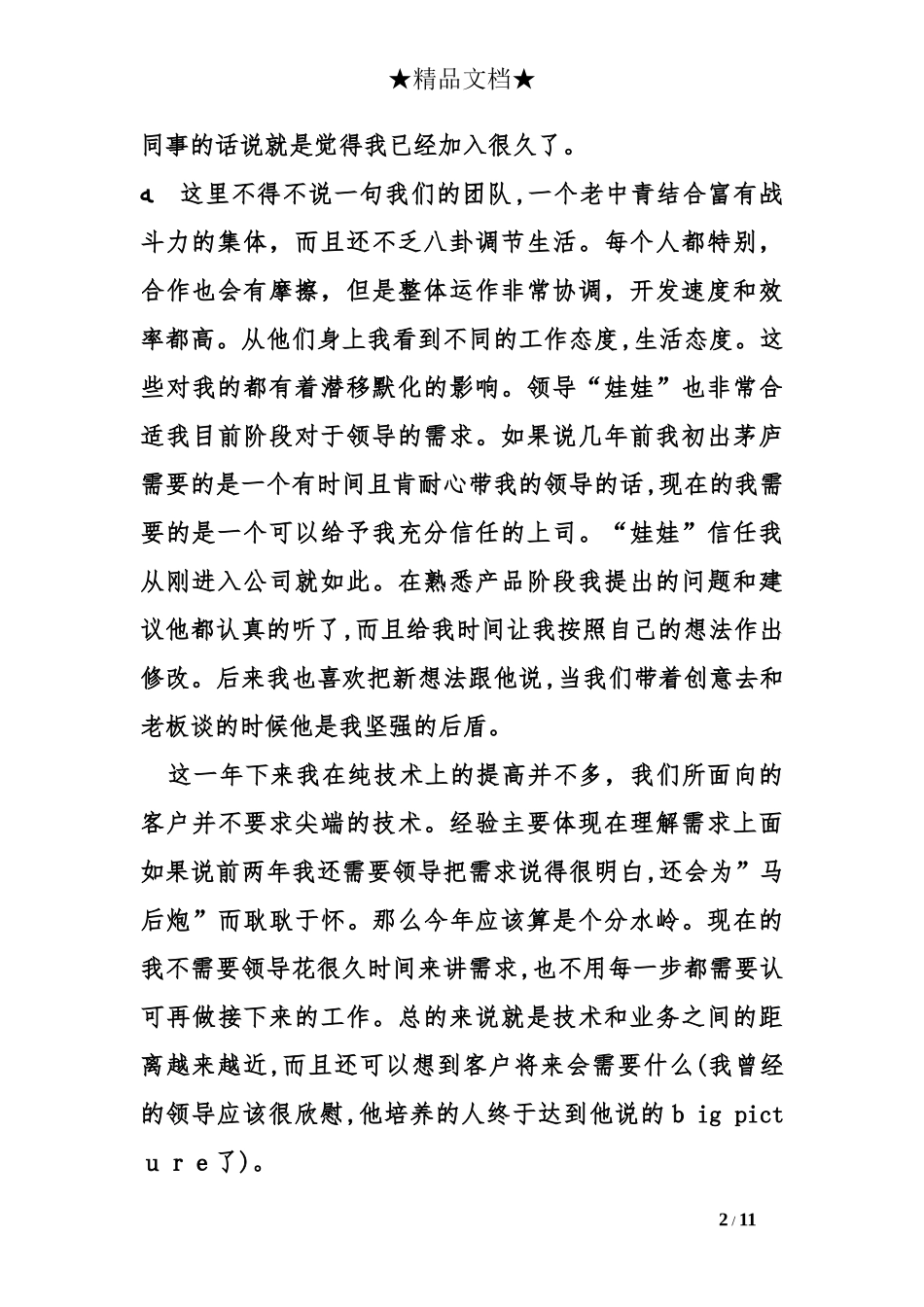 2024年新版程序员个人工作总结_第2页