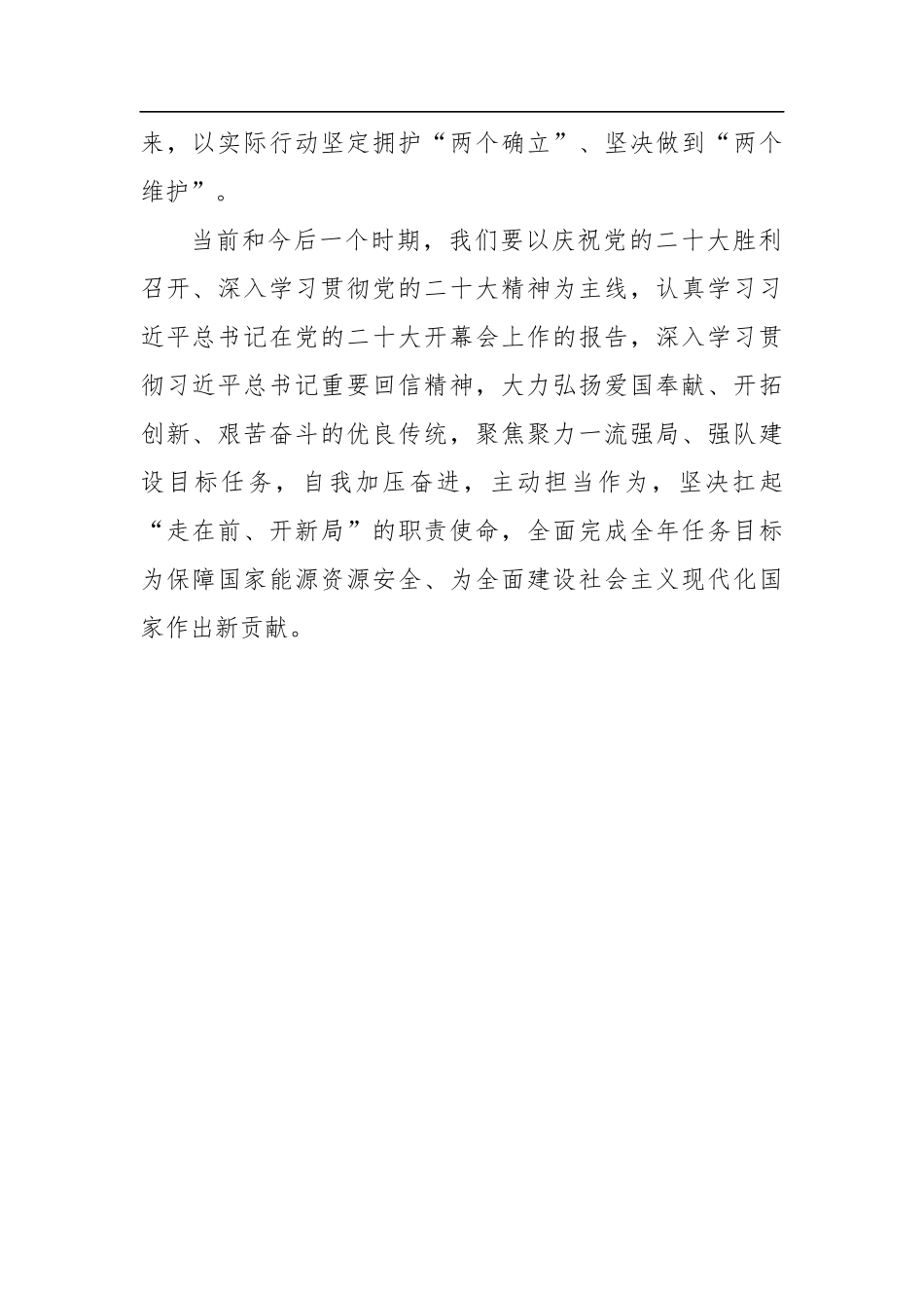 中心组学习党的二十大报告精神发言材料（4篇）_第3页
