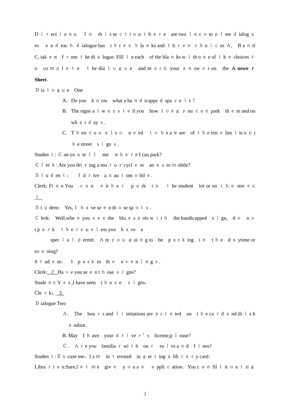 2024年新版同等学力申硕英语真题_第2页