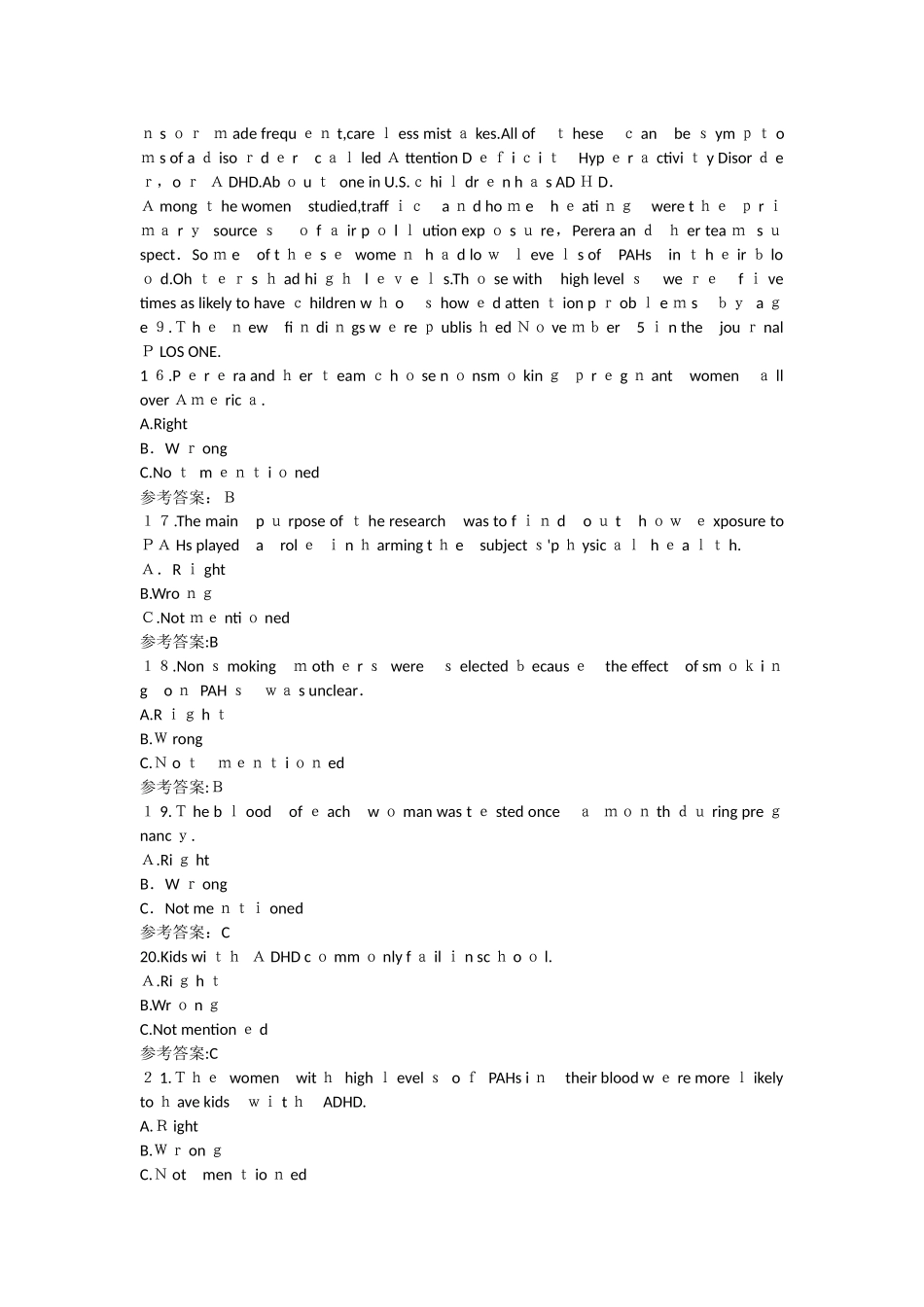 2024年新版职称英语考试真题及答案理工类B级_第3页